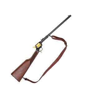 Heritage Rough Rider Rancher Black/Gold Revolver Rifle - 22 Long Rifle - 16.13in