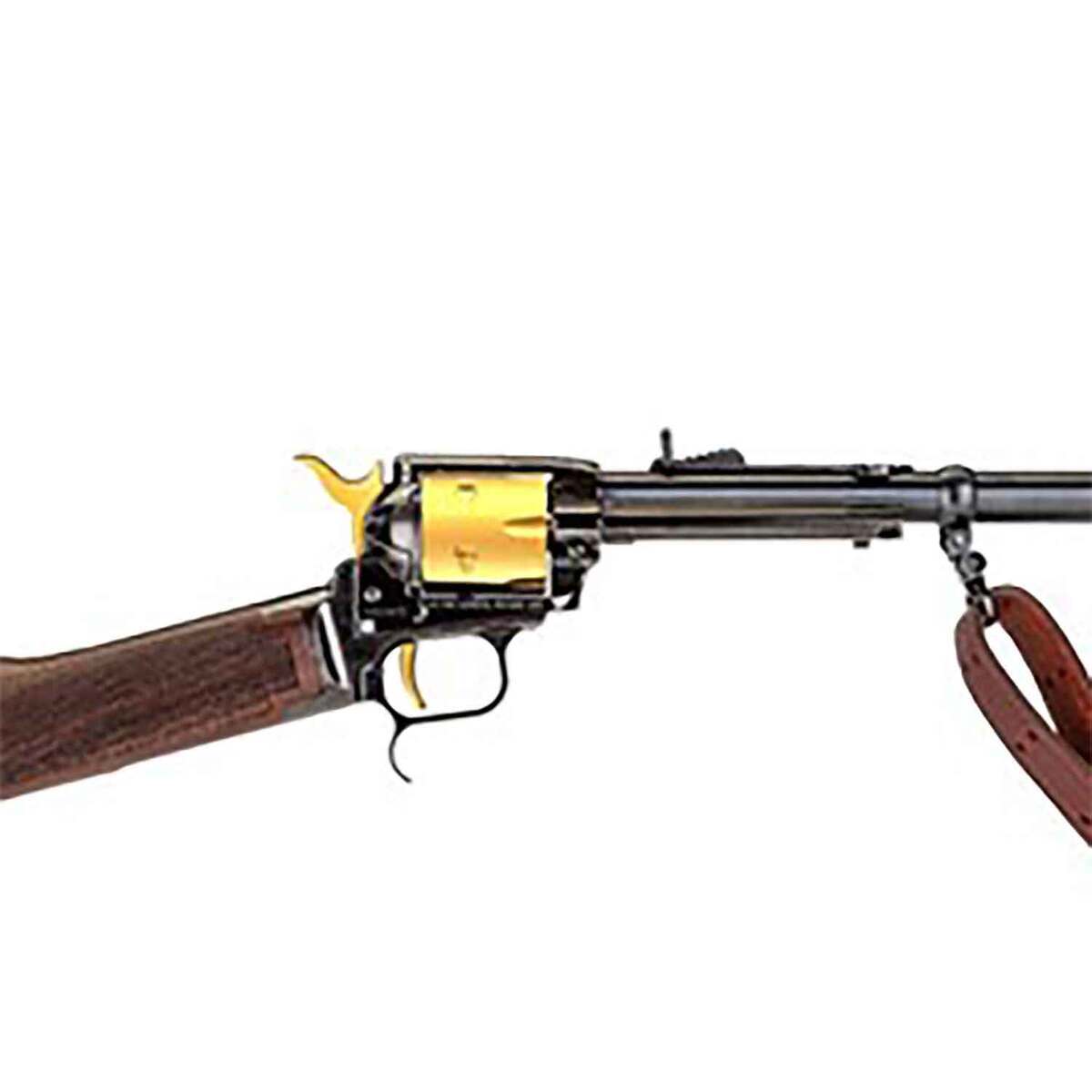 Heritage Rough Rider Rancher Black/Gold Revolver Rifle - 22 Long Rifle ...