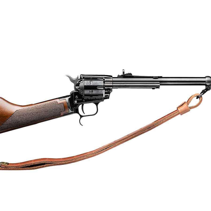 Heritage Rough Rider Rancher Black Revolver Rifle - 22 Long Rifle - 16.12in - Brown Heritage Rough Rider Rancher Black Revolver Rifle - 22 Long Rifle - 16.12in - Brown