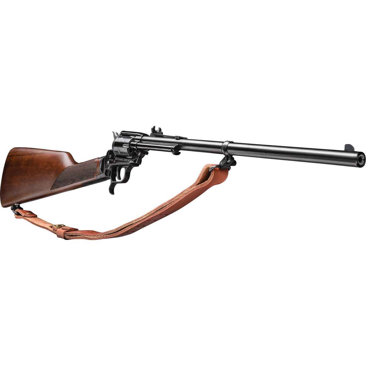 Heritage Rough Rider Rancher Black Revolver Rifle - 22 Long Rifle - 16.12in - Brown Heritage Rough Rider Rancher Black Revolver Rifle - 22 Long Rifle - 16.12in - Brown
