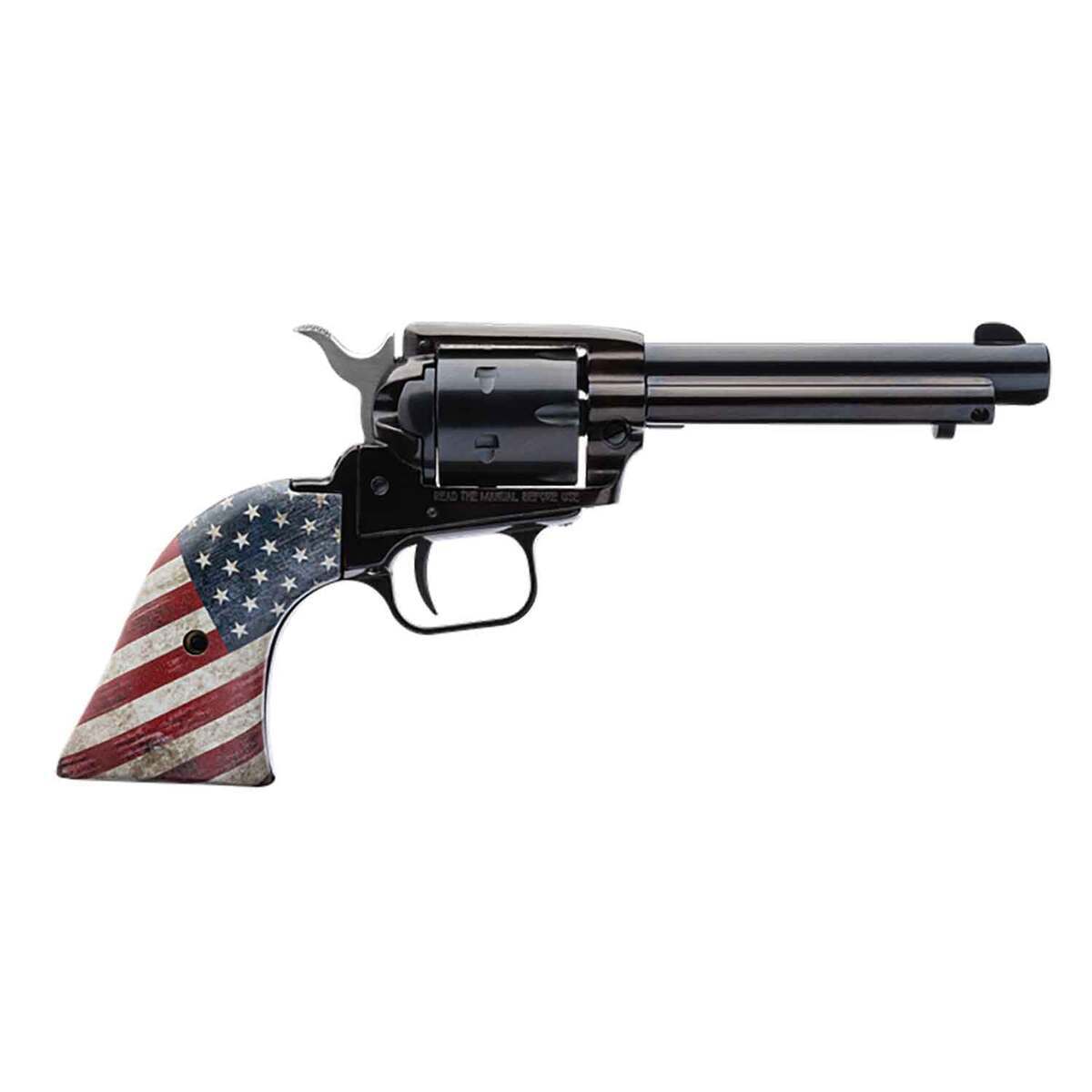 Heritage Rough Rider Small Bore 22 Long Rifle 4.75in Blue Revolver - 6 Rounds Heritage Rough Rider Small Bore 22 Long Rifle 4.75in Blue Revolver - 6 Rounds