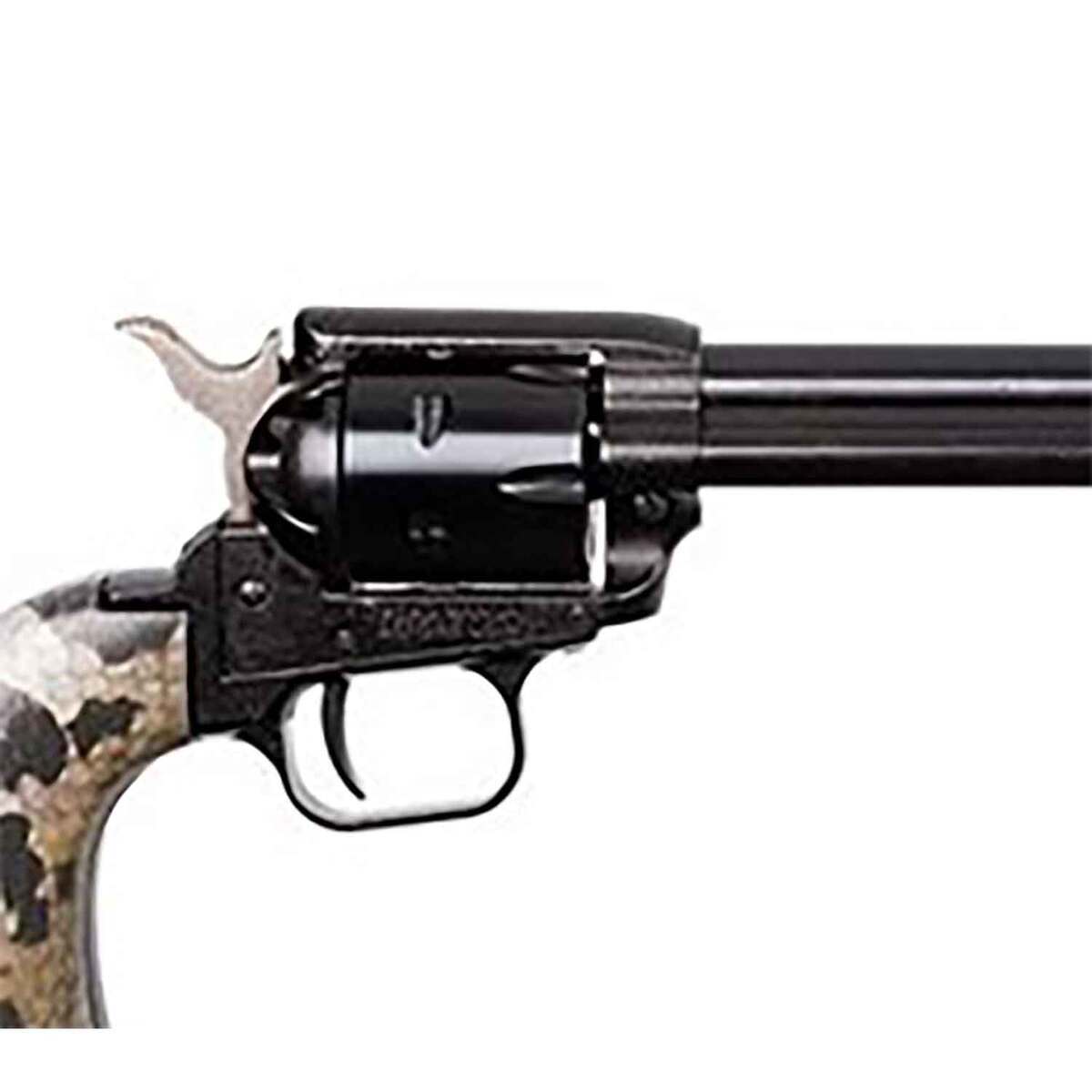 The Rough Rifle Heritage Rough Rider Small Bore 22 Long Rifle 6.5in Blue Revolver - 6 ...