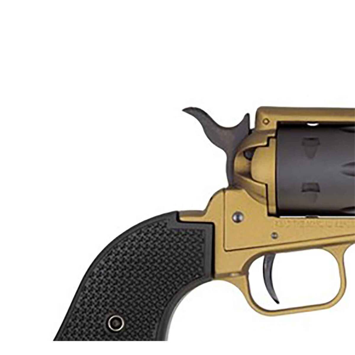 Heritage Rough Rider Small Bore 22 Long Rifle 6.5in Gold Cerakote Revolver - 6 Rounds Heritage Rough Rider Small Bore 22 Long Rifle 6.5in Gold Cerakote Revolver - 6 Rounds