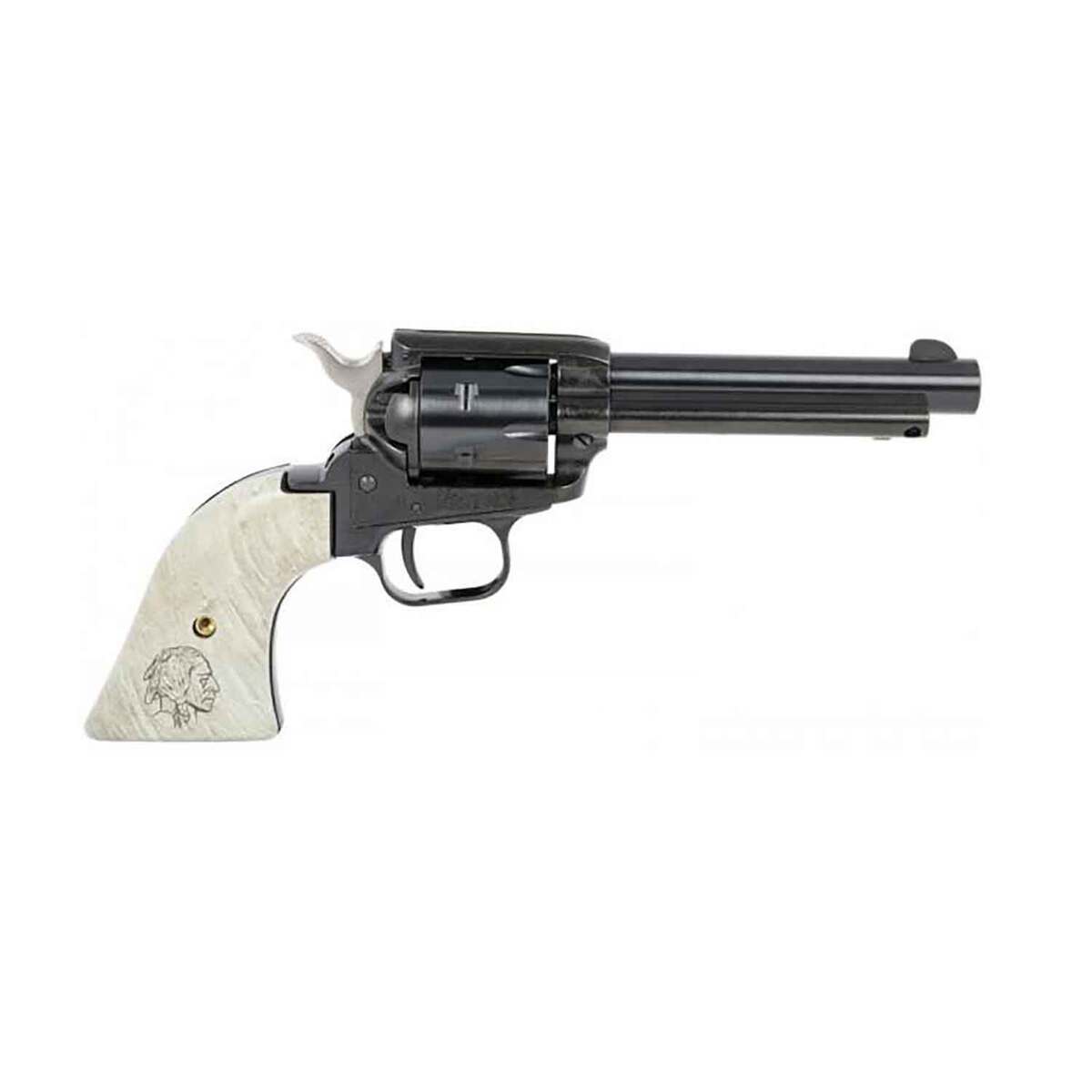 Heritage Rough Rider Small Bore 22 Long Rifle/ 22 WMR (22 Mag) 4.75in Black Revolver - 6 Rounds Heritage Rough Rider Small Bore 22 Long Rifle/ 22 WMR (22 Mag) 4.75in Black Revolver - 6 Rounds