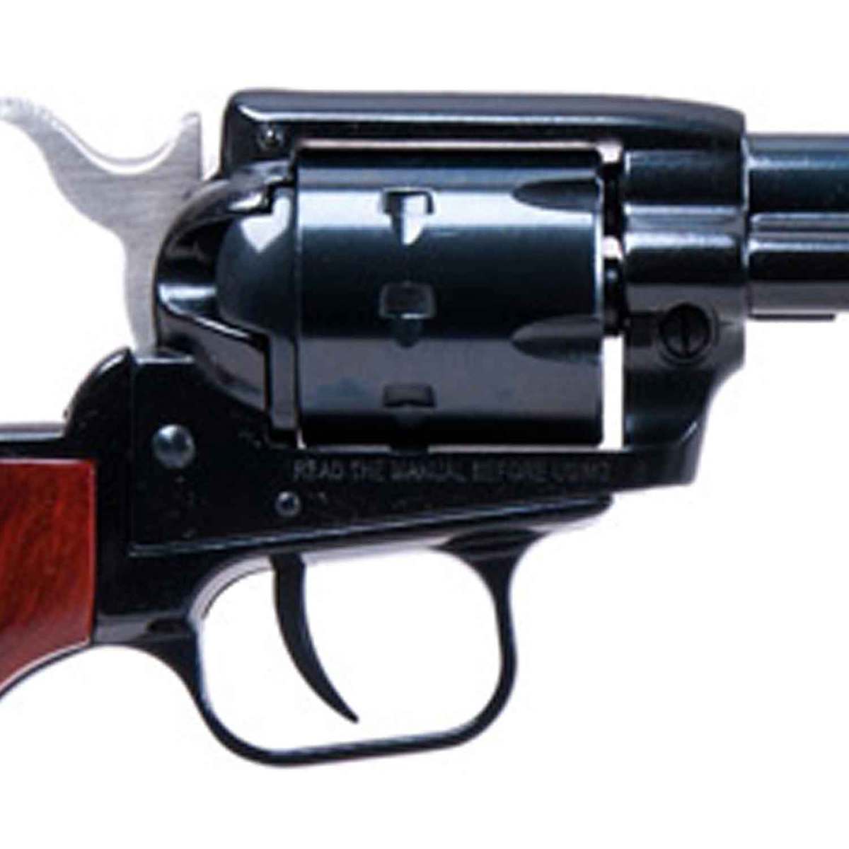 Heritage Rough Rider Small Bore Cocobolo 22 Long Rifle 6.5in Blued Revolver - 9 Rounds Heritage Rough Rider Small Bore Cocobolo 22 Long Rifle 6.5in Blued Revolver - 9 Rounds