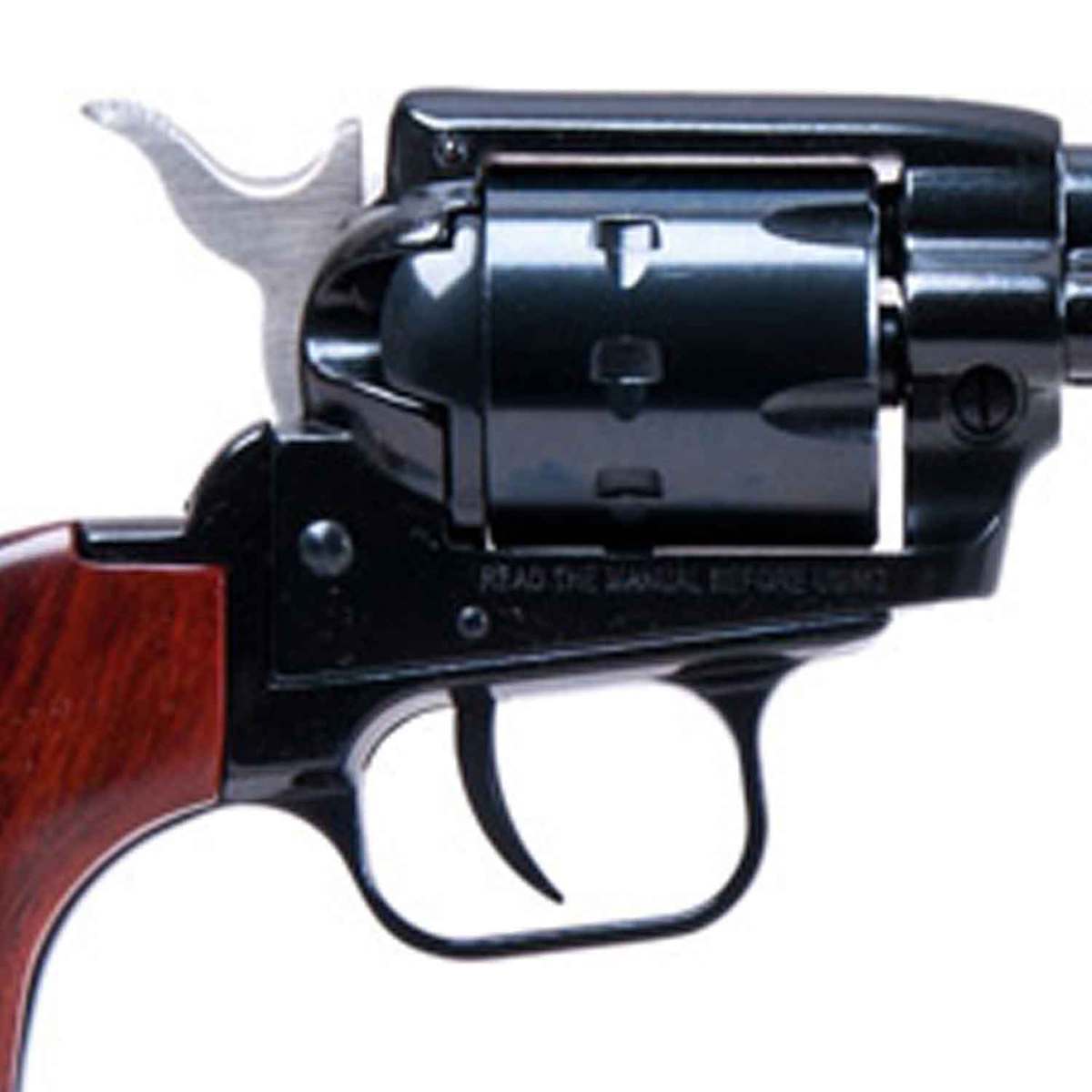 Heritage Rough Rider Small Bore Cocobolo 22 Long Rifle 6.5in Blued Revolver - 9 Rounds Heritage Rough Rider Small Bore Cocobolo 22 Long Rifle 6.5in Blued Revolver - 9 Rounds