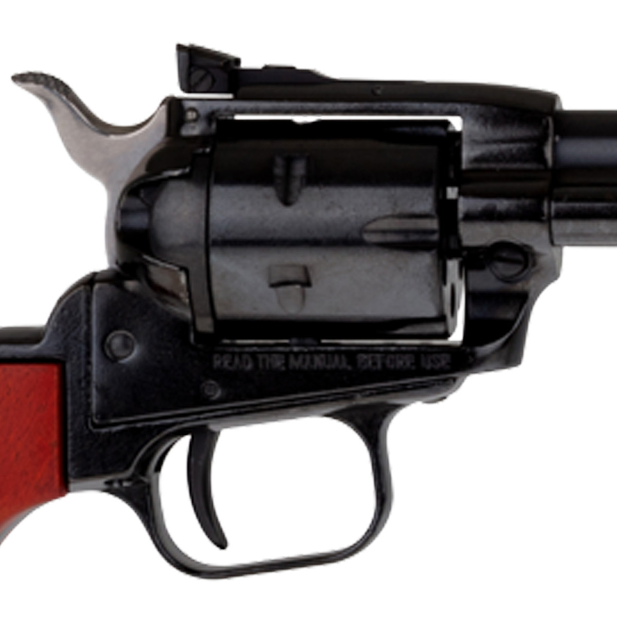 Heritage Rough Rider Small Bore Cocobolo Grip 22 Long Rifle 16in Black Revolver - 6 Rounds Heritage Rough Rider Small Bore Cocobolo Grip 22 Long Rifle 16in Black Revolver - 6 Rounds