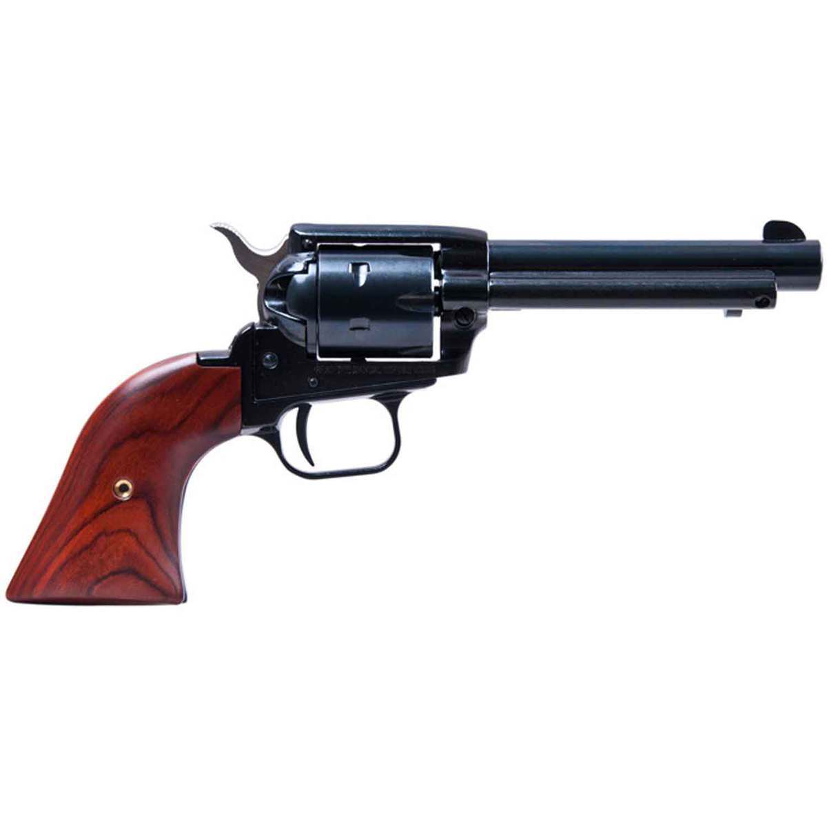 Heritage Rough Rider Small Bore Cocobolo Grip 22 Long Rifle 4.75in Blued Revolver - 6 Rounds Heritage Rough Rider Small Bore Cocobolo Grip 22 Long Rifle 4.75in Blued Revolver - 6 Rounds