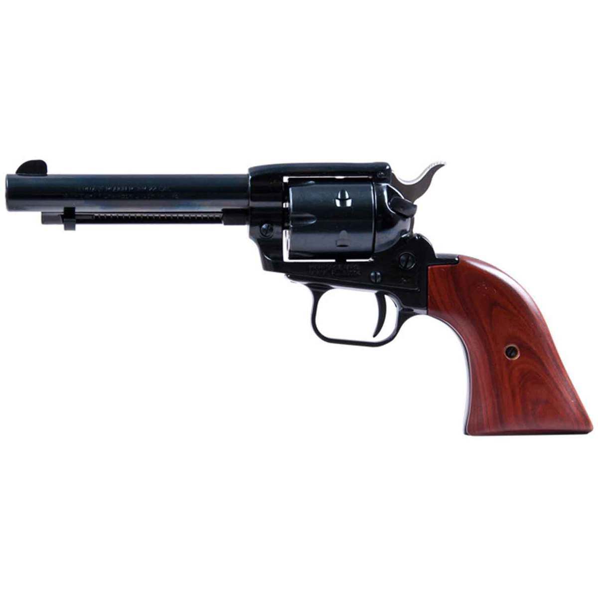 Heritage Rough Rider Small Bore Cocobolo Grip 22 Long Rifle 4.75in Blued Revolver - 6 Rounds Heritage Rough Rider Small Bore Cocobolo Grip 22 Long Rifle 4.75in Blued Revolver - 6 Rounds