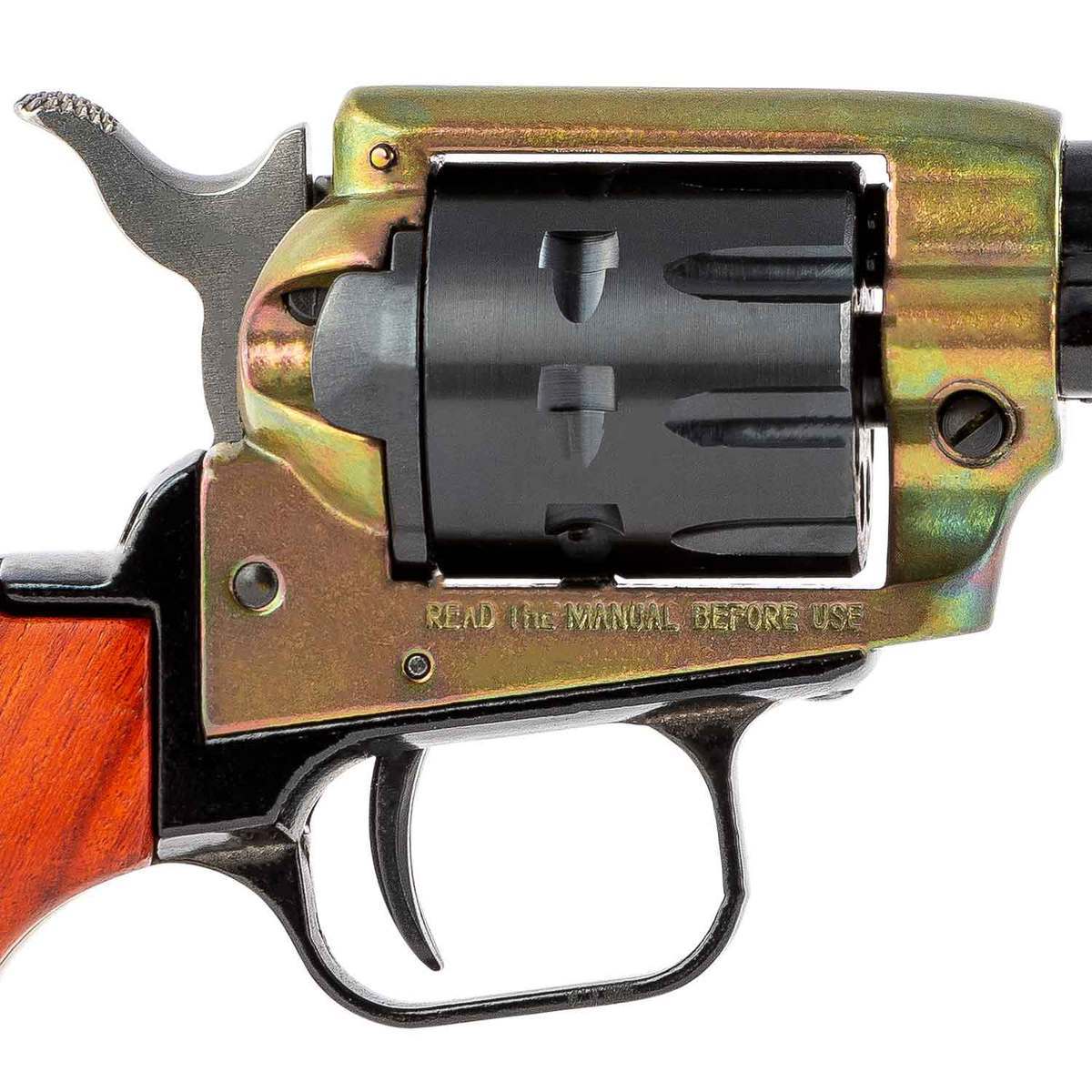 Heritage Rough Rider Small Bore Cocobolo Grip 22 Long Rifle 4.75in Blued Revolver - 9 Rounds Heritage Rough Rider Small Bore Cocobolo Grip 22 Long Rifle 4.75in Blued Revolver - 9 Rounds
