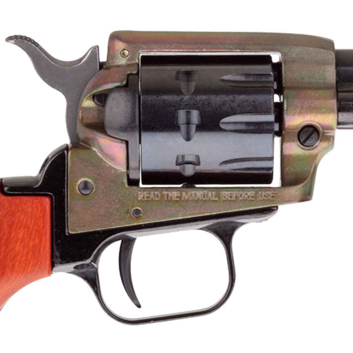 Heritage Rough Rider Small Bore Cocobolo Grips 22 Long Rifle 6.5in Blued Revolver - 9 Rounds Heritage Rough Rider Small Bore Cocobolo Grips 22 Long Rifle 6.5in Blued Revolver - 9 Rounds