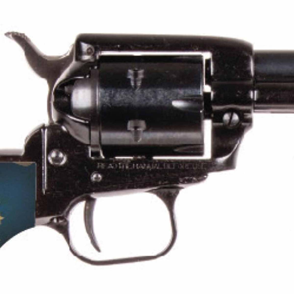 Heritage Rough Rider Small Bore Honor Betsy Grips 22 Long Rifle 6.5in Blued Revolver - 6 Rounds Heritage Rough Rider Small Bore Honor Betsy Grips 22 Long Rifle 6.5in Blued Revolver - 6 Rounds