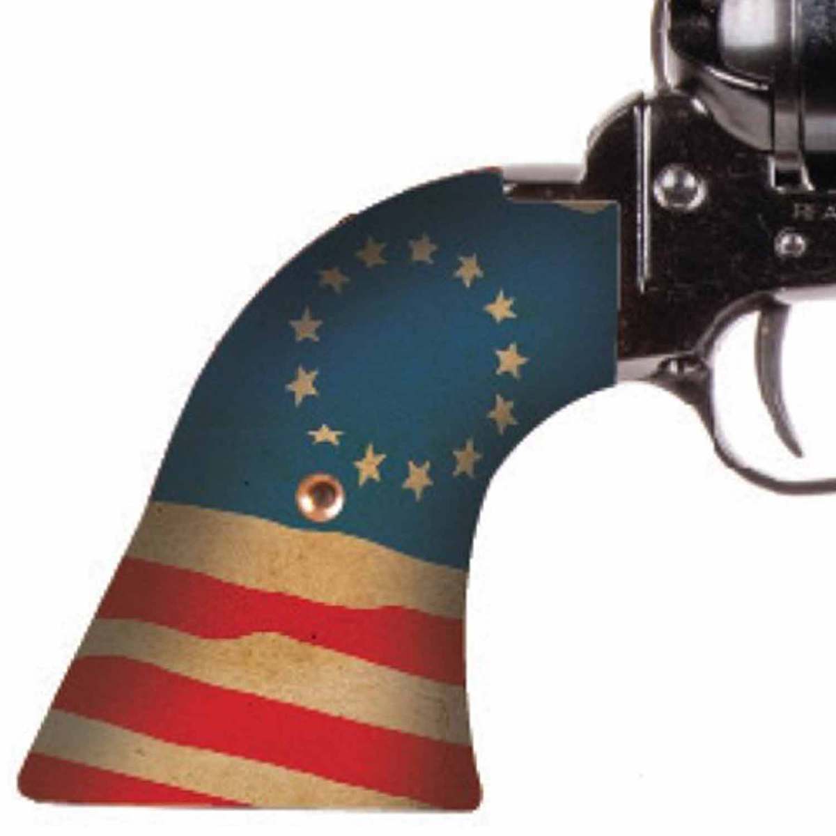 Heritage Rough Rider Small Bore Honor Betsy Grips 22 Long Rifle 6.5in Blued Revolver - 6 Rounds Heritage Rough Rider Small Bore Honor Betsy Grips 22 Long Rifle 6.5in Blued Revolver - 6 Rounds