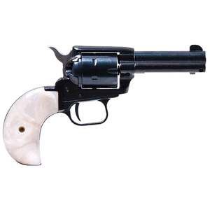 Heritage Rough Rider Small Bore Mother of Pearl Grip 22 Long Rifle 3.5in Blued Revolver - 6 Rounds