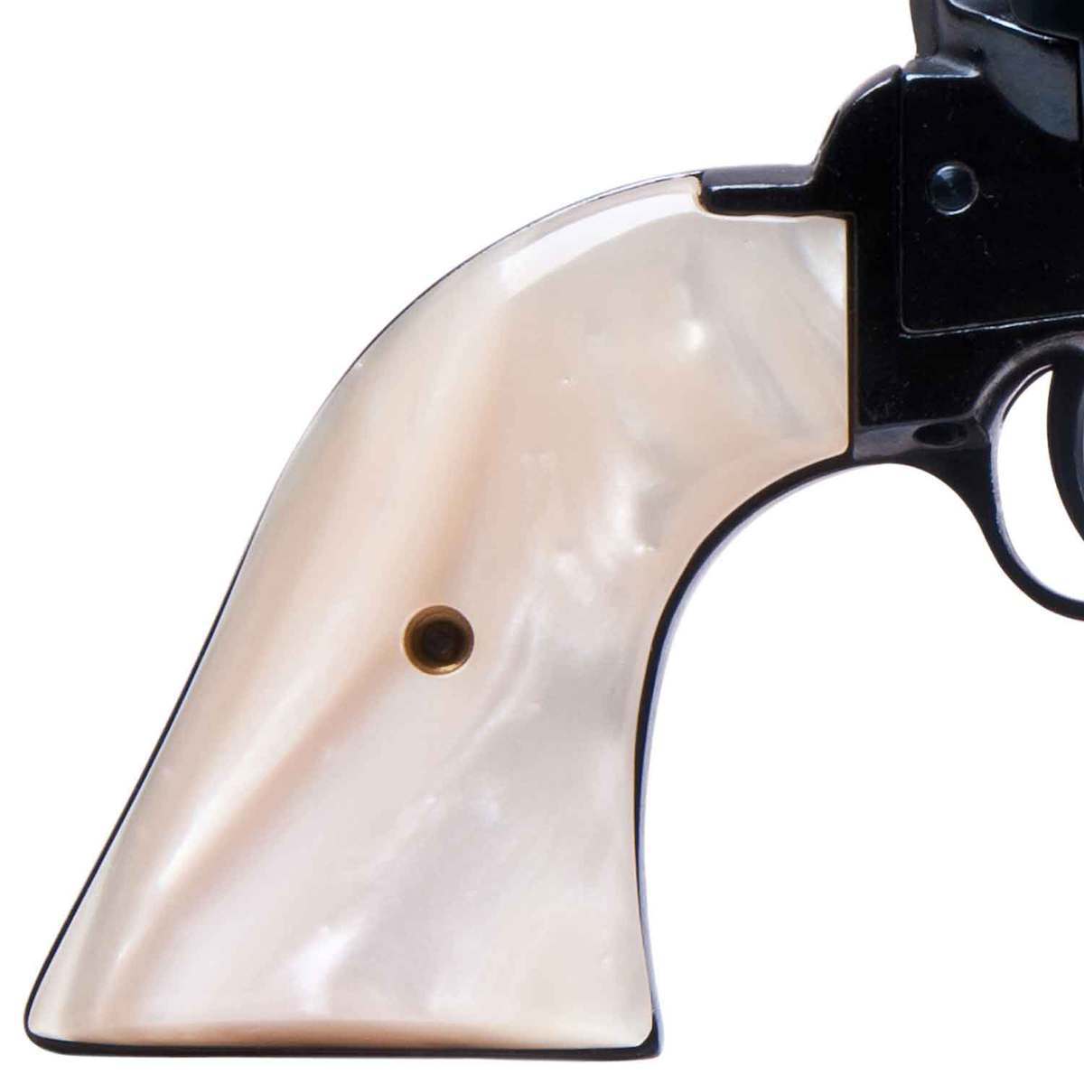 Heritage Rough Rider Small Bore Mother of Pearl Grip 22 Long Rifle 6.5in Blued Revolver - 6 Rounds Heritage Rough Rider Small Bore Mother of Pearl Grip 22 Long Rifle 6.5in Blued Revolver - 6 Rounds