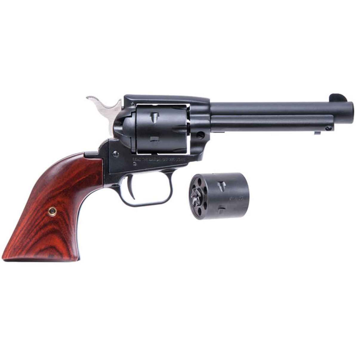Heritage Rough Rider Steel Frame 22 Long Rifle 4.75in Black Revolver ...