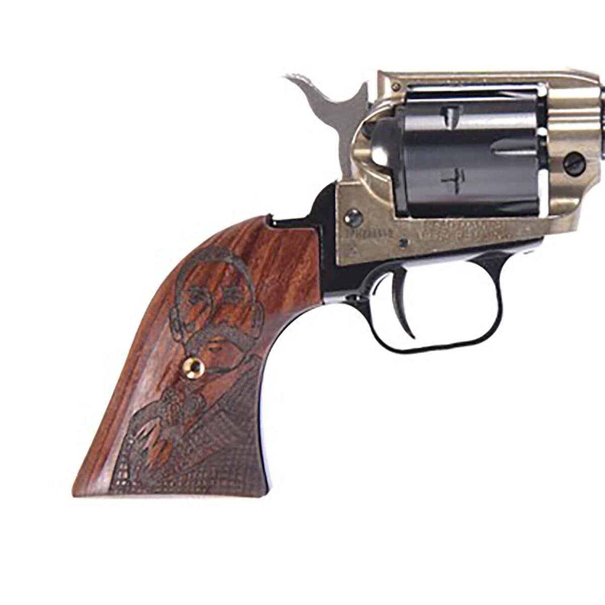 Heritage Rough Rider Western 22 Long Rifle 4.75in Blued Revolver - 6 Rounds Heritage Rough Rider Western 22 Long Rifle 4.75in Blued Revolver - 6 Rounds