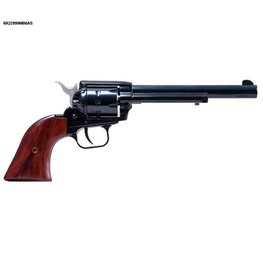 Heritage Small Bore Rough Rider SA withCocobolo Grips 22 Long Rifle 65in Blued Revolver  9 Rounds