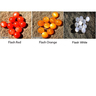 Hevi Beads Lite Bead - Flash Orange 10mm