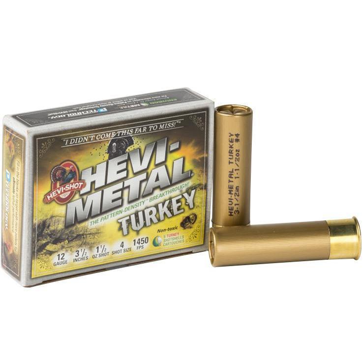 Hevi Shot Hevi Metal 12 Gauge 3 1 5in 4 1 1 4oz Turkey Shotshells 5 hevi-shot-hevi-metal-12-gauge-3-1-5in-4-1-1-4oz-turkey-shotshells-5