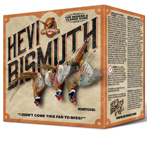 Hevi-Shot Bismuth 16 Gauge 2-3/4in #5 1-1/8oz Upland Shotshells – 25 Rounds – #5