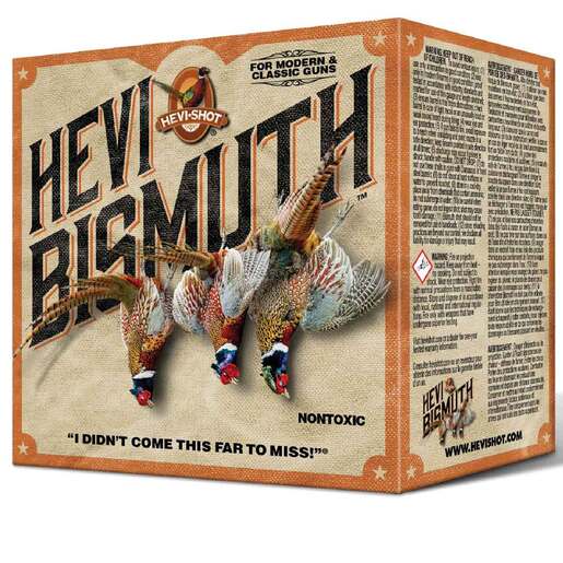 Hevi-Shot Bismuth 28 Gauge 2-3/4in #3 3/4oz Upland Shotshells – 25 Rounds – #3