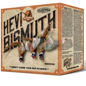 Hevi-Shot Bismuth 28 Gauge 2-3/4in #5 3/4oz Upland Shotshells - 25 Rounds Hevi-Shot Bismuth 28 Gauge 2-3/4in #5 3/4oz Upland Shotshells - 25 Rounds