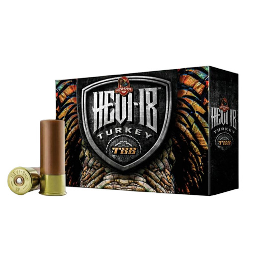 Hevi-Shot Hevi-18 TSS 12 Gauge 3-1/2in #7 2-1/4oz Turkey Shotshells – 5 Rounds – #7