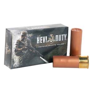 Hevi-Shot Hevi-Duty Home Defense 12 Gauge 2-3/4in #4 .81oz Buckshot Shotshells - 5 Rounds Hevi-Shot Hevi-Duty Home Defense 12 Gauge 2-3/4in #4 .81oz Buckshot Shotshells - 5 Rounds