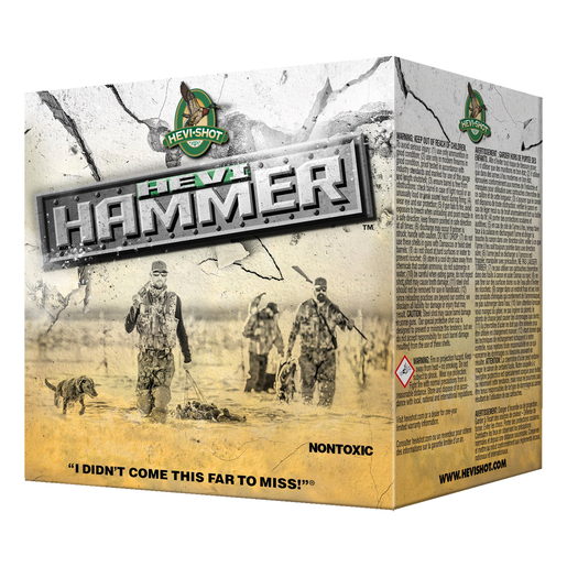 Hevi-Shot Hevi-Hammer 12 Gauge 3-1/2in #2 1-1/5oz Waterfowl Shotshells Ammo - 25 Rounds Ammo - #2 25 Rounds - #2 Ammo