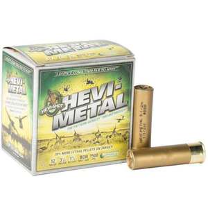 Hevi-Shot Hevi-Metal 12 Gauge 3-1/2in BBB 1-1/2oz Waterfowl Shotshells - 25 Rounds Hevi-Shot Hevi-Metal 12 Gauge 3-1/2in BBB 1-1/2oz Waterfowl Shotshells - 25 Rounds
