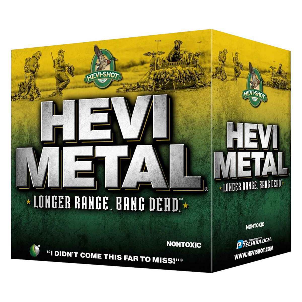 Hevi-Shot Hevi Metal Longer Range 12 Gauge 3.5in BB 1-1/2oz Waterfowl Shotshells - 25 Rounds Hevi-Shot Hevi Metal Longer Range 12 Gauge 3.5in BB 1-1/2oz Waterfowl Shotshells - 25 Rounds