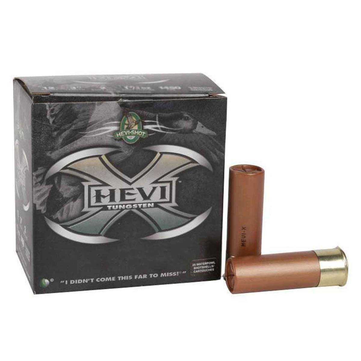 Hevi-Shot Hevi-X 12 Gauge 3in #4 1-1/4oz Waterfowl Shotshells - 25 Rounds Hevi-Shot Hevi-X 12 Gauge 3in #4 1-1/4oz Waterfowl Shotshells - 25 Rounds
