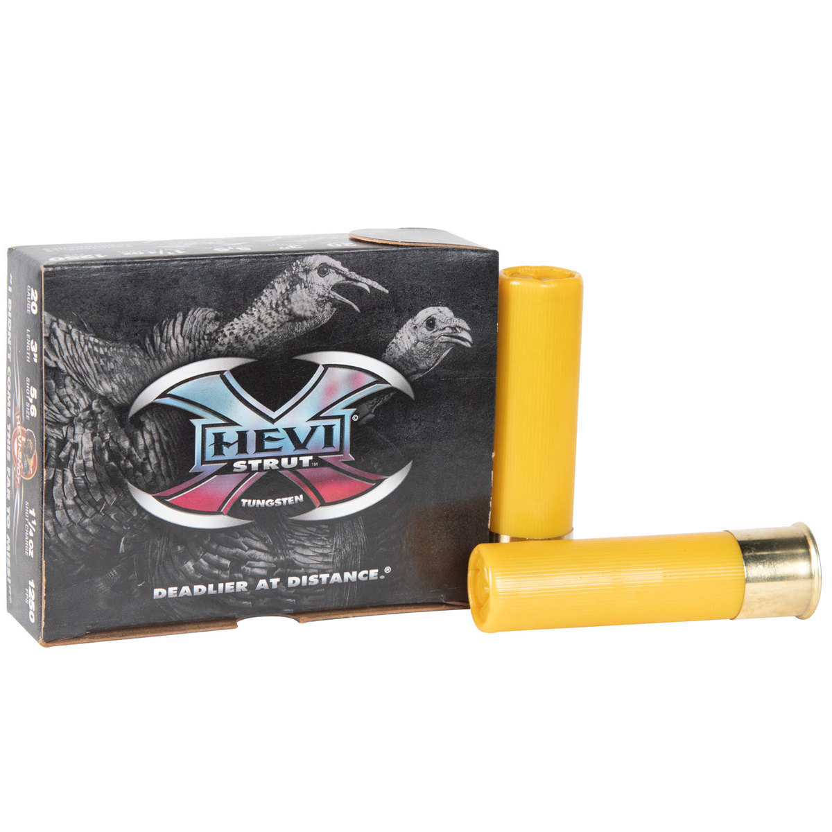 Hevi-Shot Hevi-X Strut 20 Gauge 3in #5,6 1.25oz - 5 Rounds Hevi-Shot Hevi-X Strut 20 Gauge 3in #5,6 1.25oz - 5 Rounds