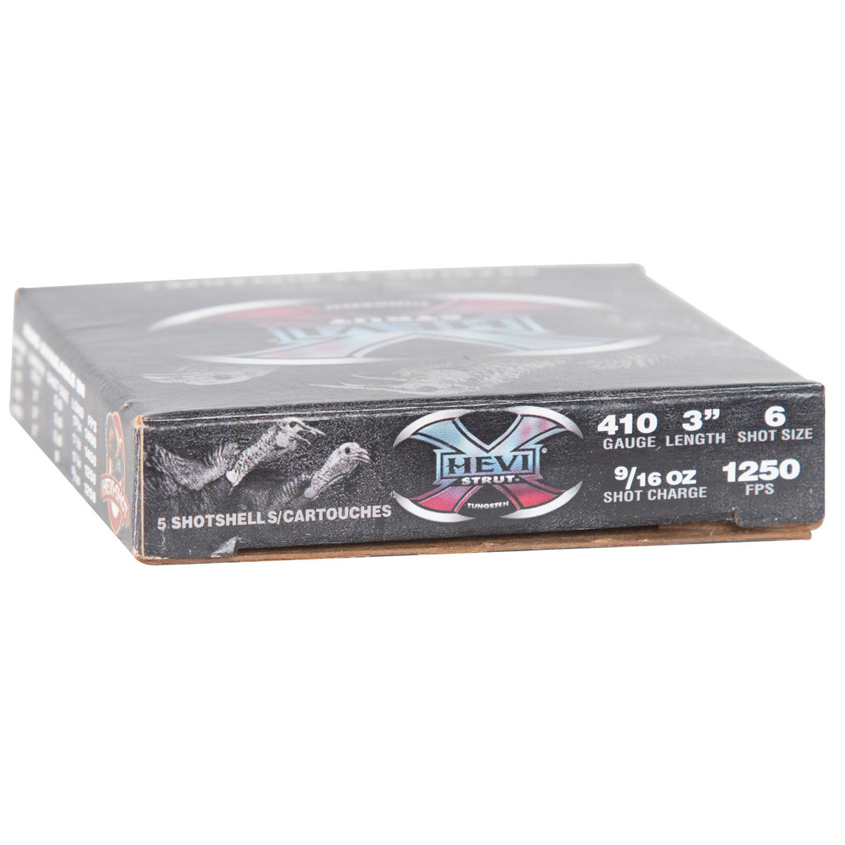 Hevi-Shot Hevi-X Strut 410 3in Shot 9/16oz Shot Shell - 5 Rounds Hevi-Shot Hevi-X Strut 410 3in Shot 9/16oz Shot Shell - 5 Rounds