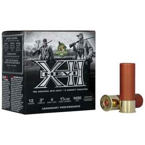 Hevi-Shot HEVI-XII 12 Gauge 3in #2 1-3/8oz Waterfowl Shotshells - 25 Rounds Hevi-Shot HEVI-XII 12 Gauge 3in #2 1-3/8oz Waterfowl Shotshells - 25 Rounds