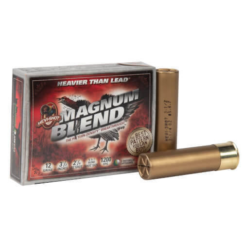 Hevishot Magnum Blend 12 Gauge 3-1/2in #567 2-1/4oz Turkey Shotshells Ammo - 5 Rounds Ammo - #567 5 Rounds - #567 Ammo