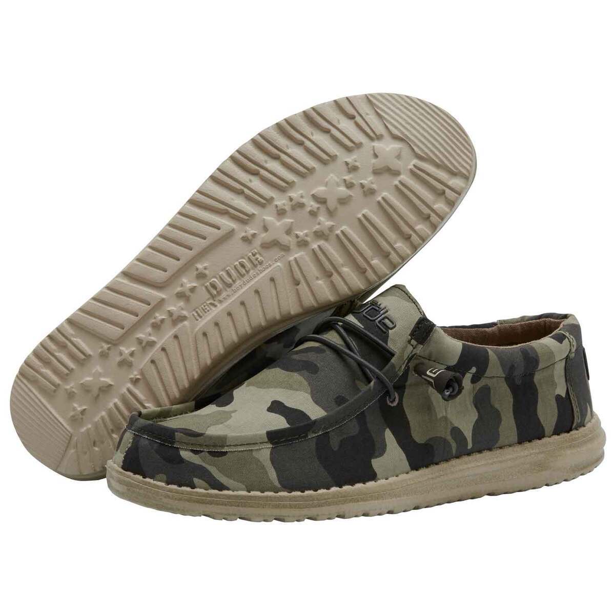 Hey Dude Men's Wally Camo Casual Shoes | Sportsman's Warehouse