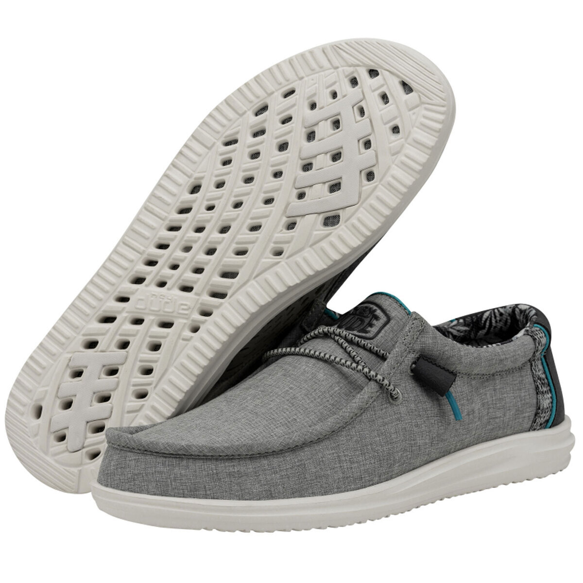 Hey Dude Men's Wally H2O Casual Shoes - Graphite - Size 8 - Graphite 8 | Sportsman's Warehouse