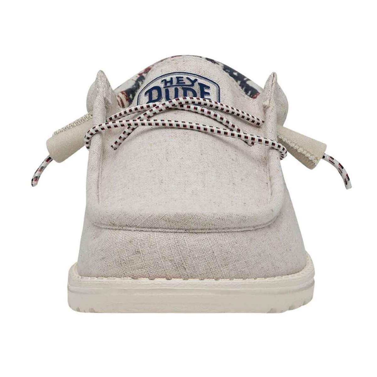 Hey Dude Men's Wally Patriotic Casual Shoes Hey Dude Men's Wally Patriotic Casual Shoes