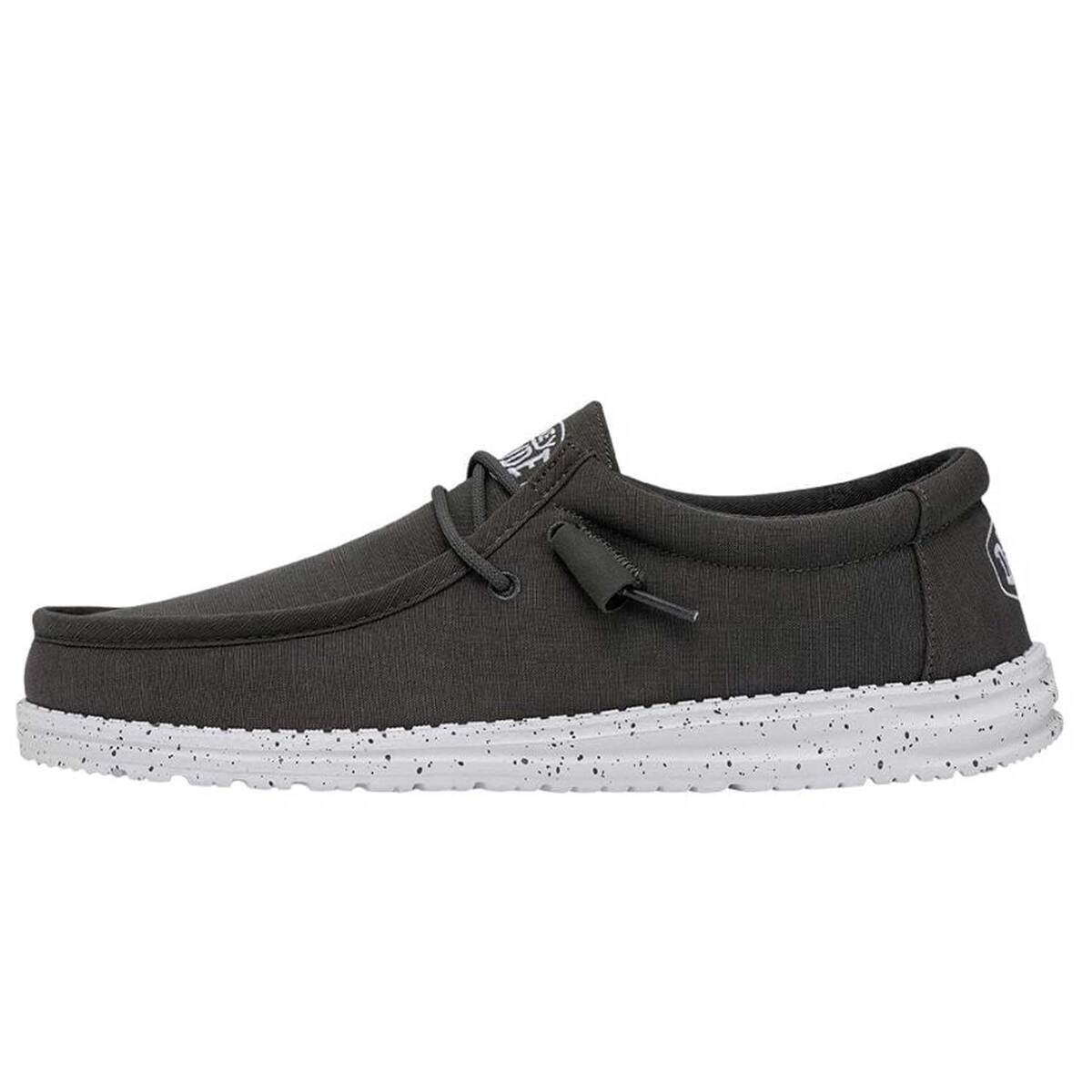 Hey Dude Men's Wally Slub Casual Shoes Hey Dude Men's Wally Slub Casual Shoes
