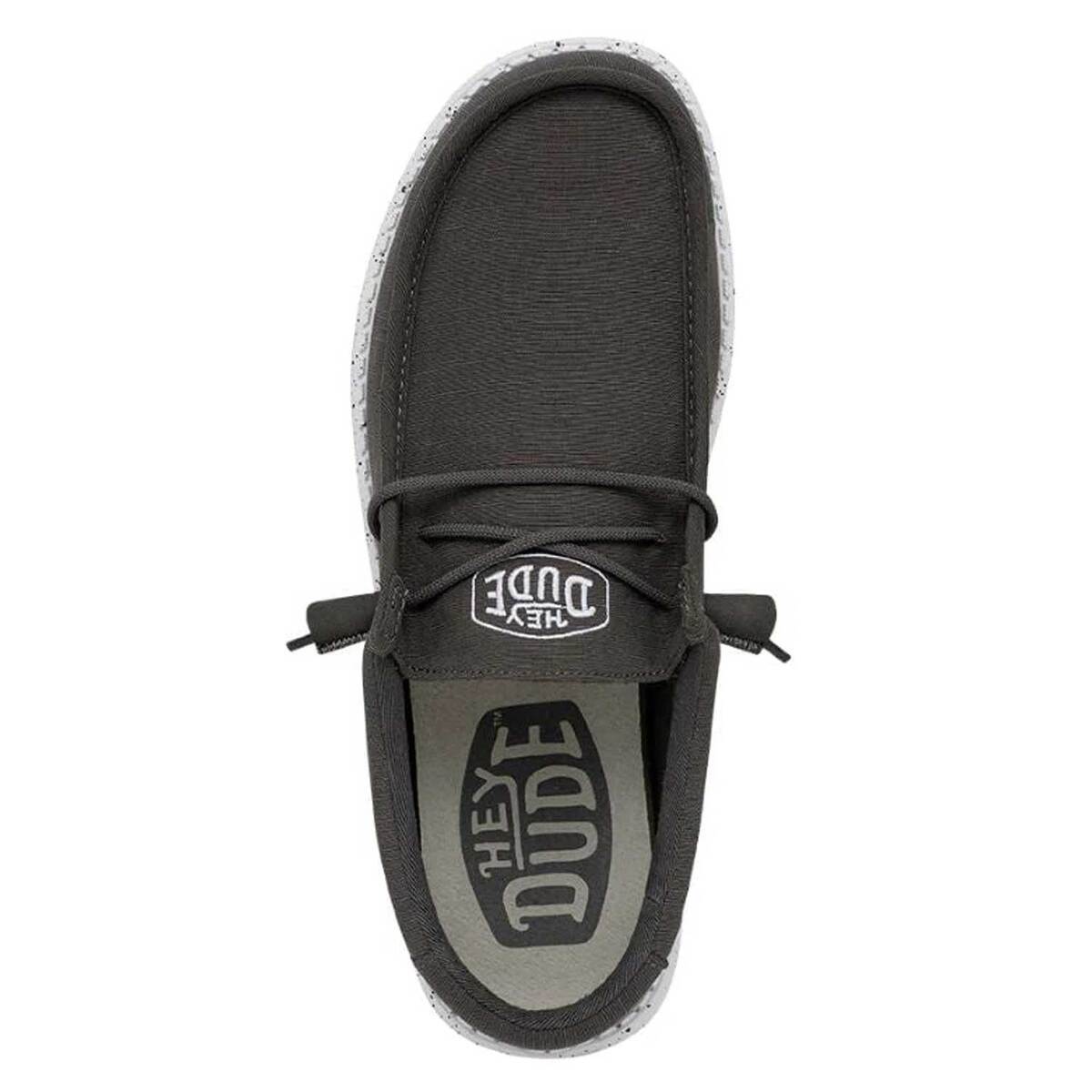Hey Dude Men's Wally Slub Casual Shoes Hey Dude Men's Wally Slub Casual Shoes