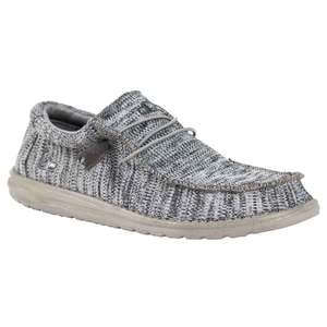 Hey Dude Men's Wally Sox Classic Casual Shoes - Gray - Size 10