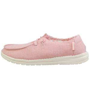 Hey Dude Women's Wendy Linen Casual Shoes - Pink - Size 9