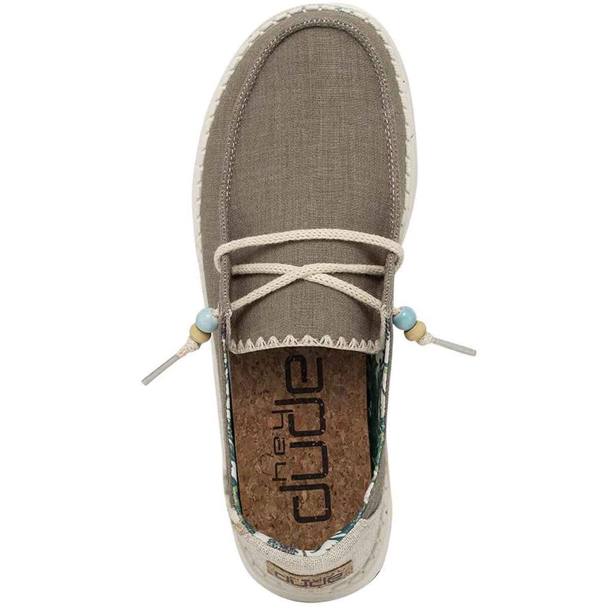 Hey Dude Women's Wendy Natural Casual Shoes Hey Dude Women's Wendy Natural Casual Shoes