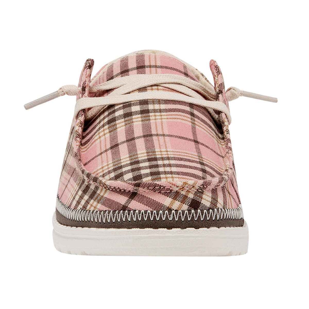 Hey Dude Women's Wendy Plaid Casual Shoes Hey Dude Women's Wendy Plaid Casual Shoes