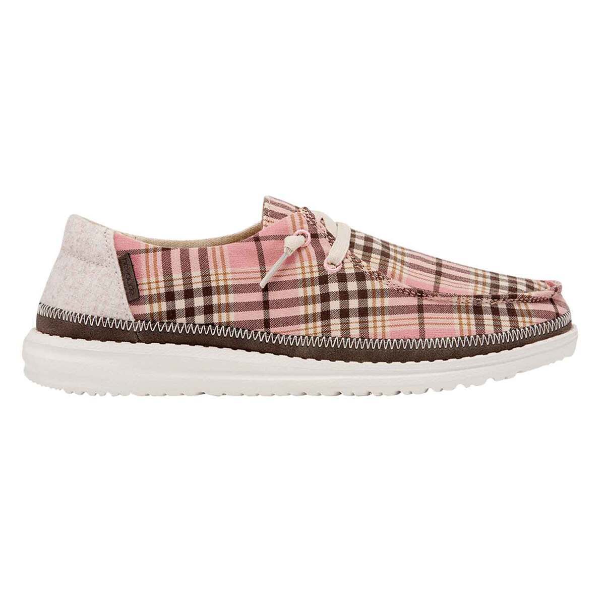 Hey Dude Women's Wendy Plaid Casual Shoes Hey Dude Women's Wendy Plaid Casual Shoes