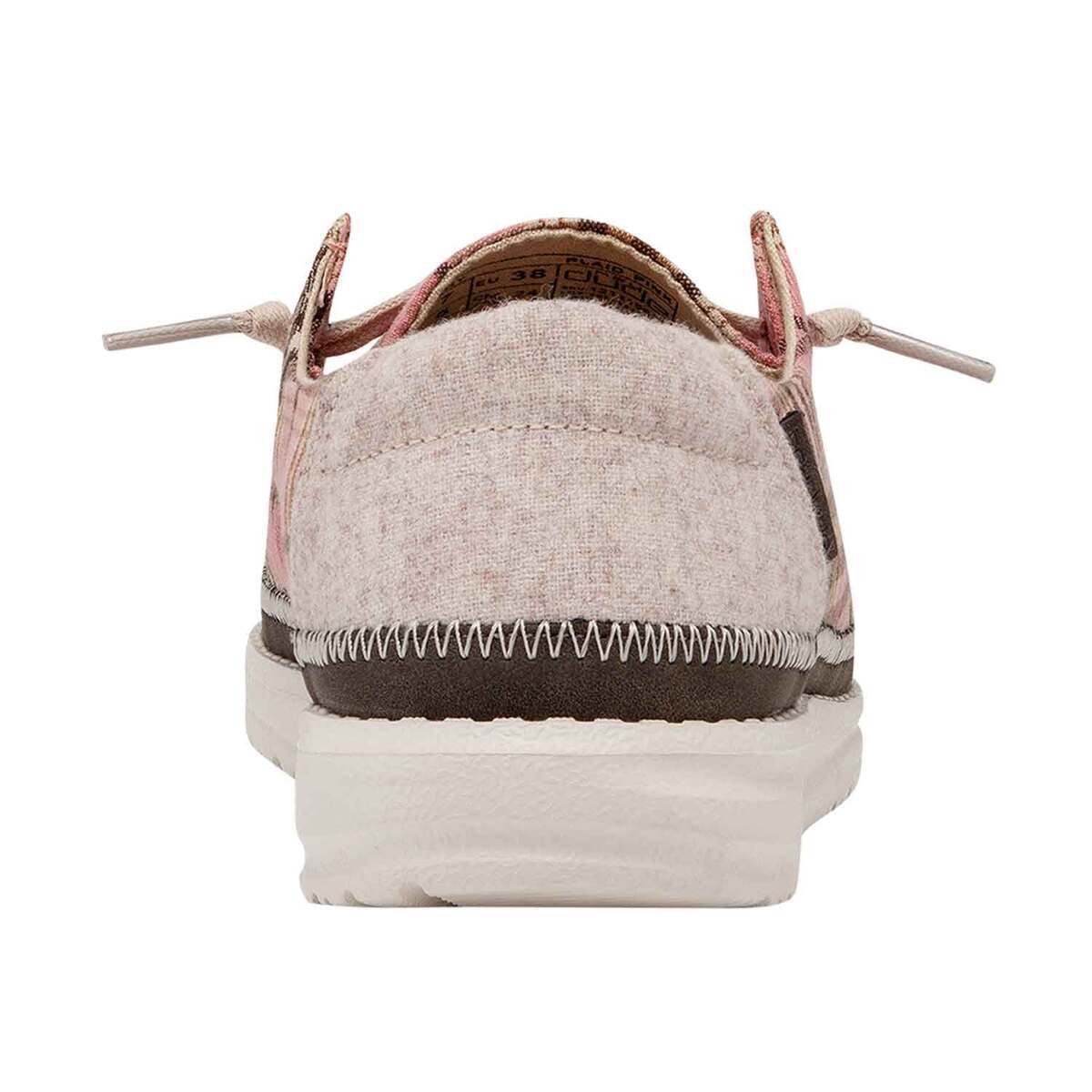 Hey Dude Women's Wendy Plaid Casual Shoes Hey Dude Women's Wendy Plaid Casual Shoes