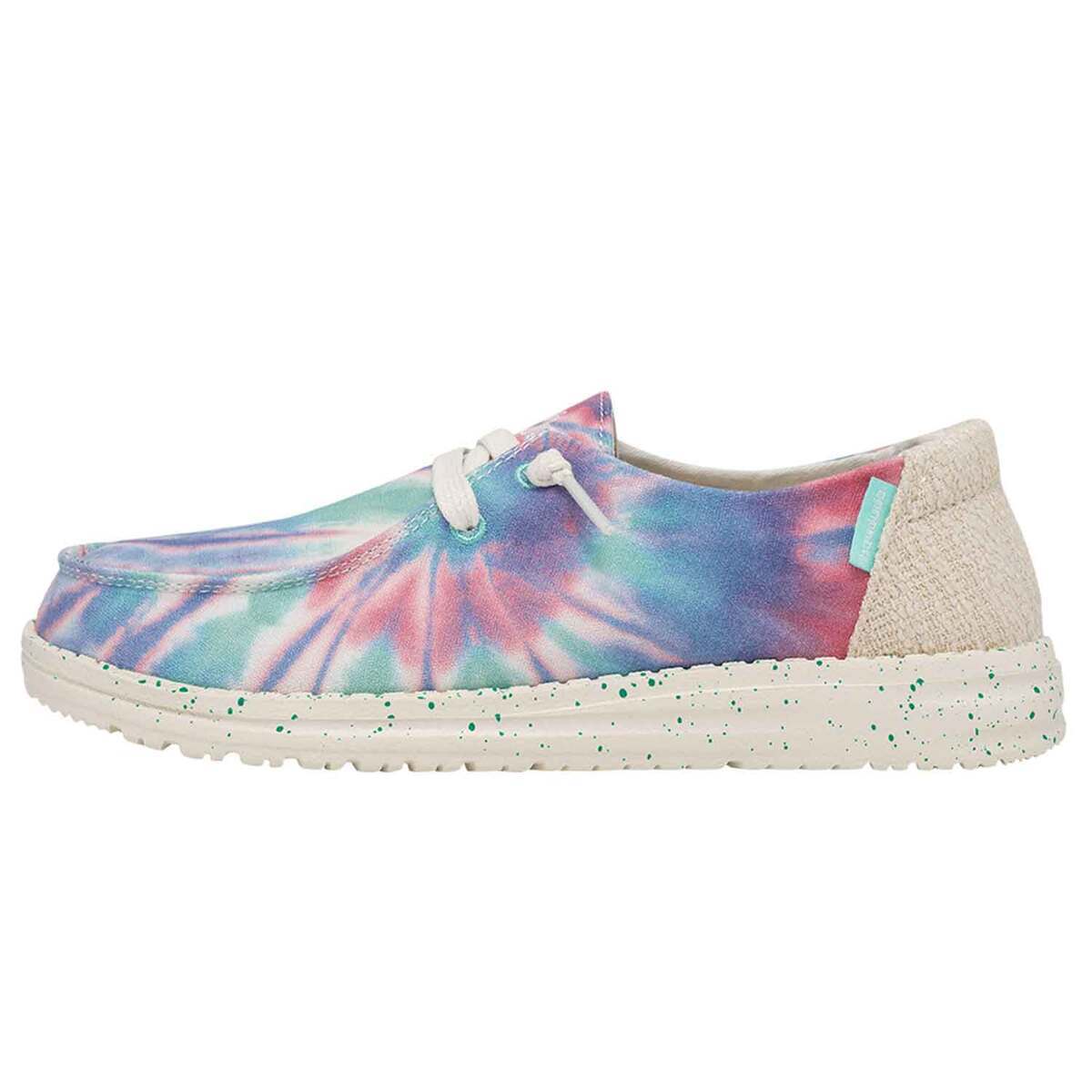 Hey Dude Women's Wendy Tie Dye Casual Shoes Hey Dude Women's Wendy Tie Dye Casual Shoes