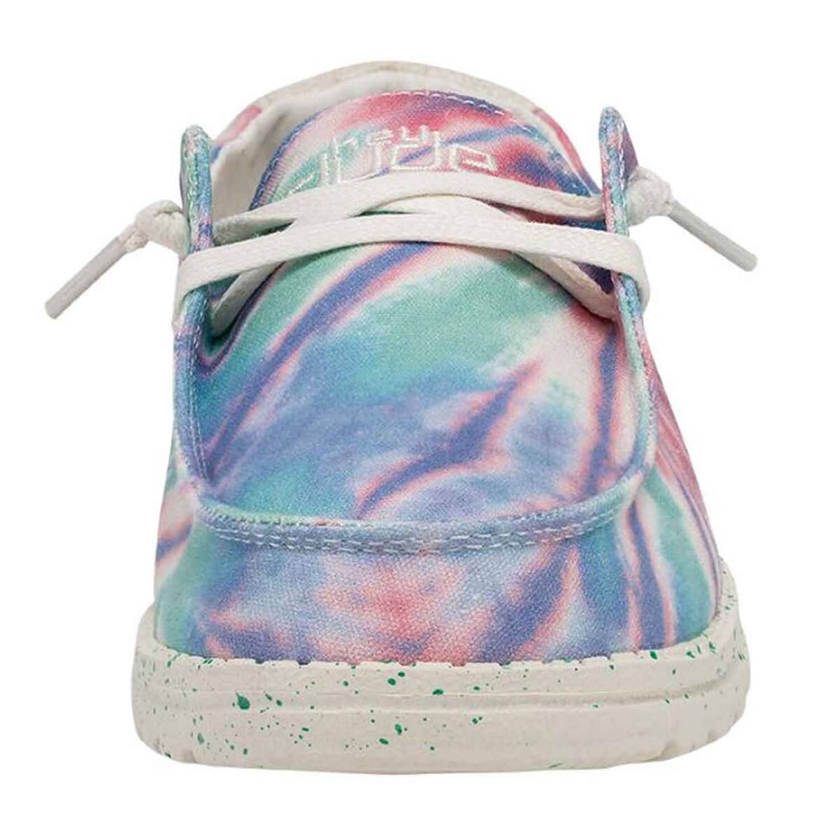 Hey Dude Women's Wendy Tie Dye Casual Shoes Hey Dude Women's Wendy Tie Dye Casual Shoes
